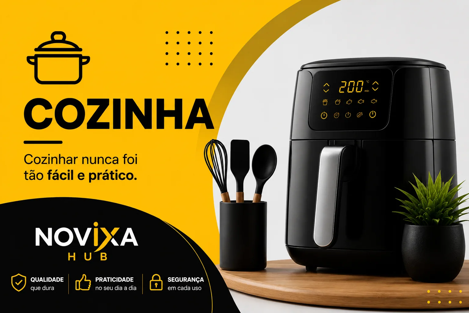 Cozinha — Cozinhar rápido e sem bagunça